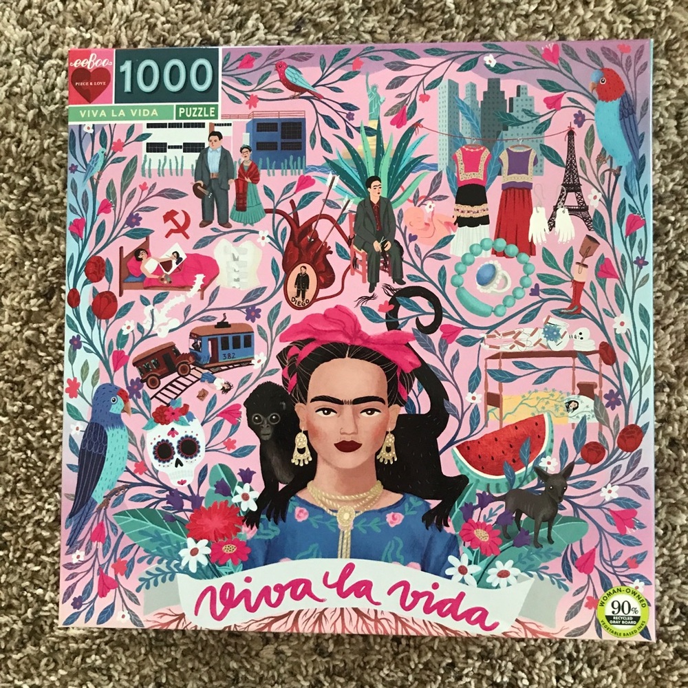 Frida Kahlo Puzzle New